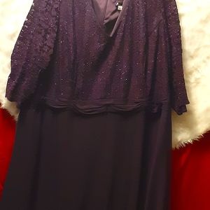 Plus size prom or occasional dress